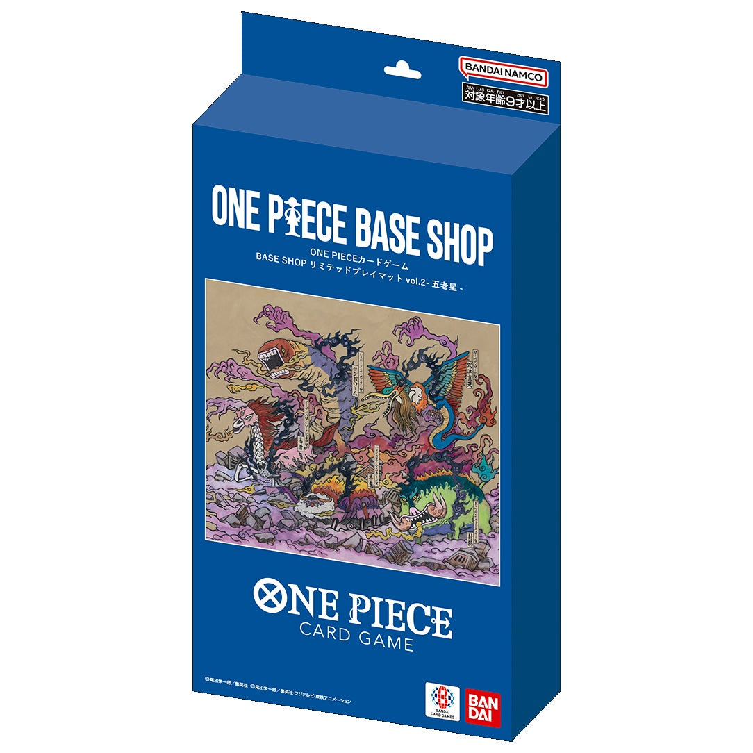 ONE PIECE CARD GAME BASE SHOP Limited Playmat Vol.2 -Five Elders-