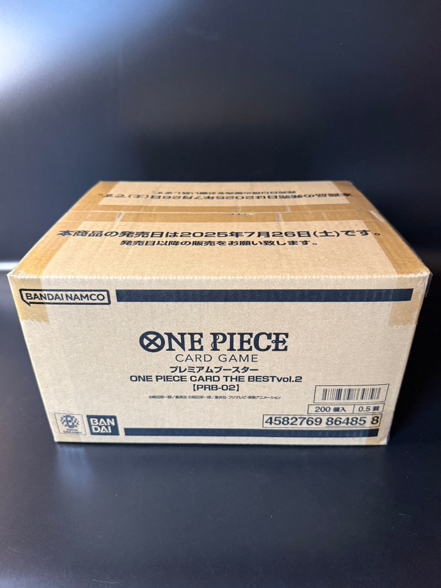 【PRB-02】ONE PIECE CARD THE BEST Vol.2 CASE〔Factory Sealed〕