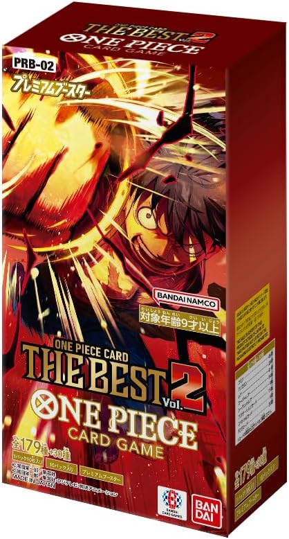 【PRB-02】ONE PIECE CARD THE BEST Vol.2 BOX〔Factory Sealed〕